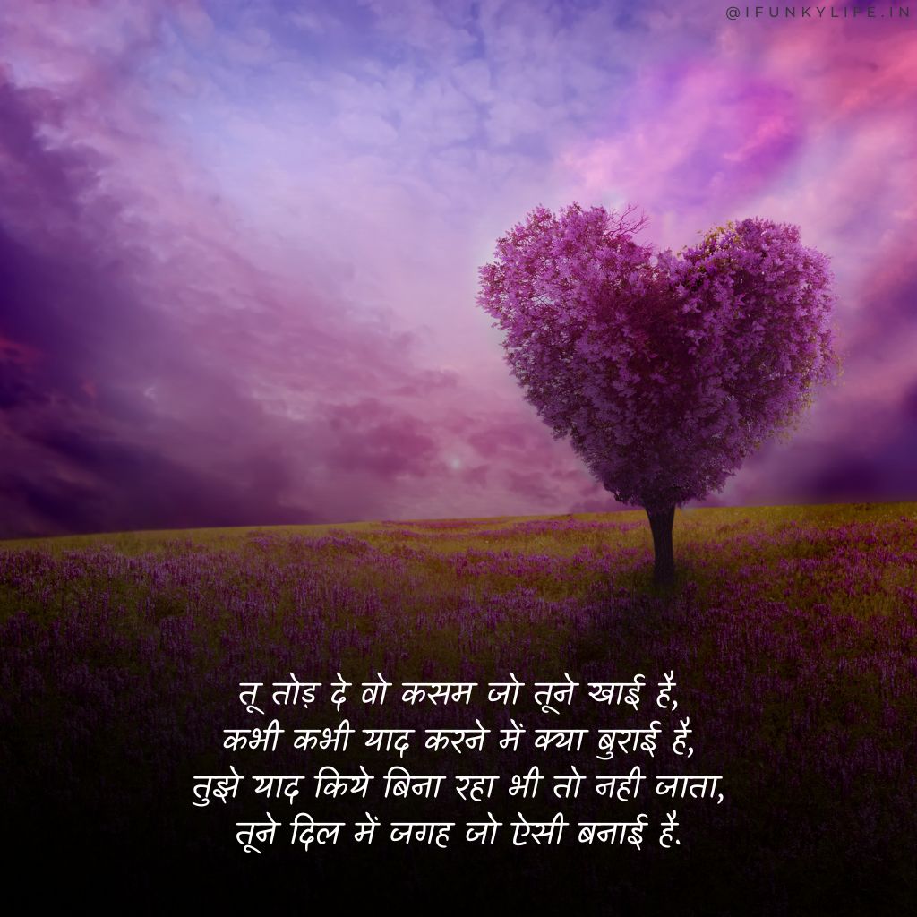 Love Shayari in Hindi