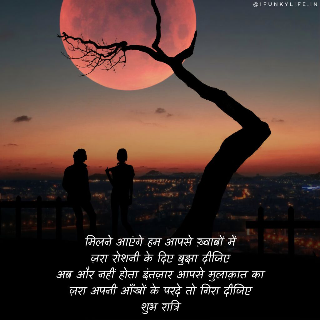 Good Night Shayari In Hindi